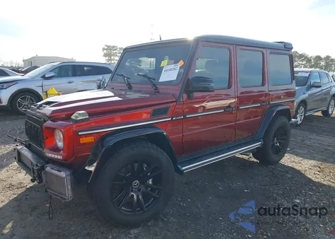 2015 Mercedes-Benz G 63 Amg 4Matic z USA, uszkodzony, nr VIN WDCYC7DF7FX240142